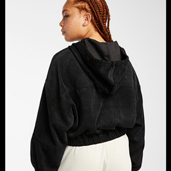 Twik corduroy cropped jacket - Sand color - Picture 5 of 5